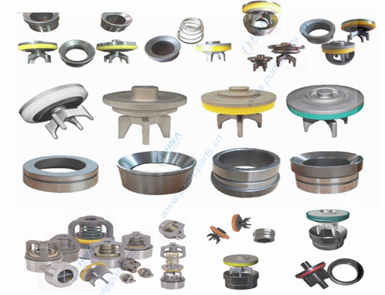 HNA 柱塞/壓裂泵用閥體、閥座、膠皮、閥彈簧的通用與互換